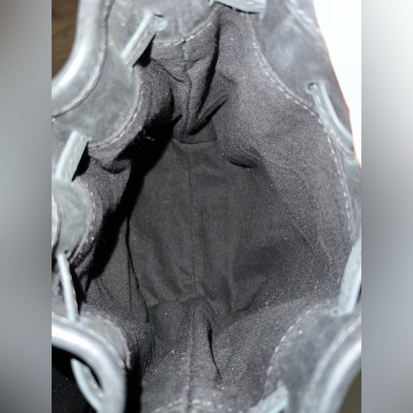 Parker Clay Topa mini bucket Bag- Black suede - Picture 4 of 4